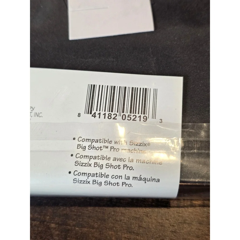 Rare Retired New Sizzix Bigz‎ Pro Die Box Dress 656598 Big Shot Pro Ellison 2010